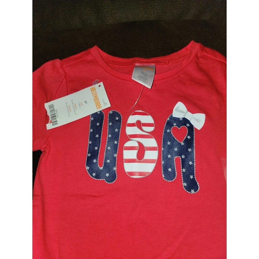 Gymboree outlet‎ USA 4th of july top size 2t nwt